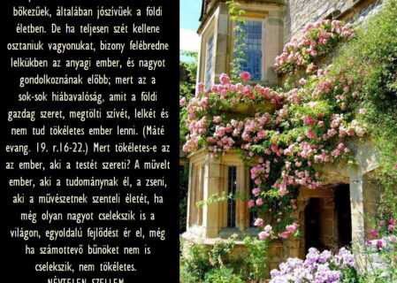 IMA Adelmától, idézet a Névtelen Szellemtől 51.