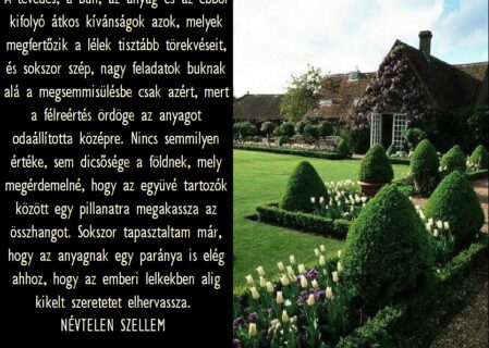 IMA Adelmától, idézet a Névtelen Szellemtől 53.