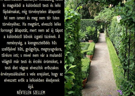 IMA Adelmától, idézet a Névtelen Szellemtől 56.