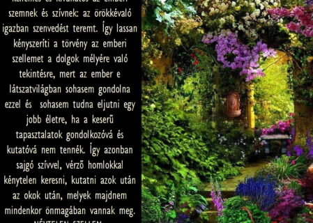 IMA Adelmától, idézet a Névtelen Szellemtől 57.