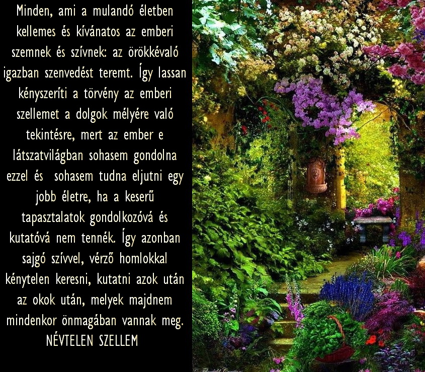 IMA Adelmától, idézet a Névtelen Szellemtől 57.