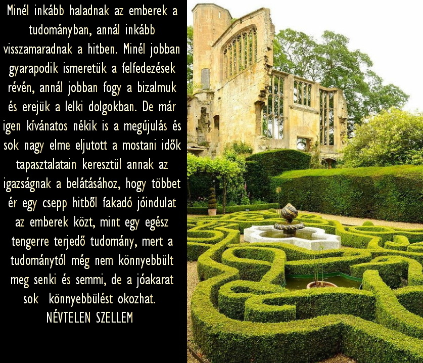 IMA Adelmától, idézet a Névtelen Szellemtől 65.