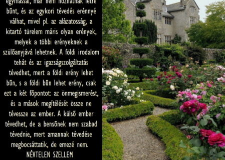 IMA Adelmától, idézet a Névtelen Szellemtől 67.