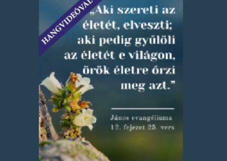 Az ÚJSZÖVETSÉG SZELLEMI MAGYARÁZATA 26.