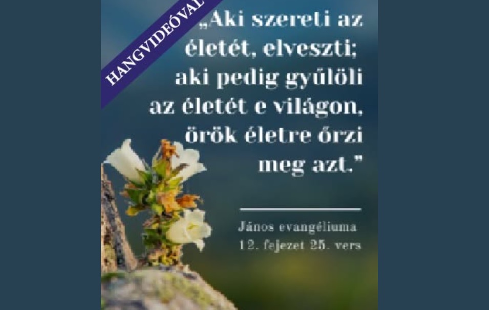 Az ÚJSZÖVETSÉG SZELLEMI MAGYARÁZATA 26.
